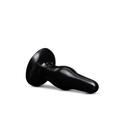 Blush Anal Adventures Pleasure Plug – Black – Tapered Tip for Easy Insertion