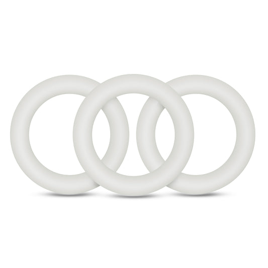 Blush Performance Vs2 Pure Premium Silicone Cockrings – Small – White
