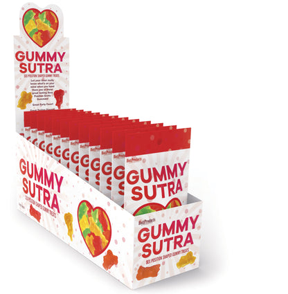 Gummy Sutra 12 Piece Counter Display - Multi Color Gummy Candies
