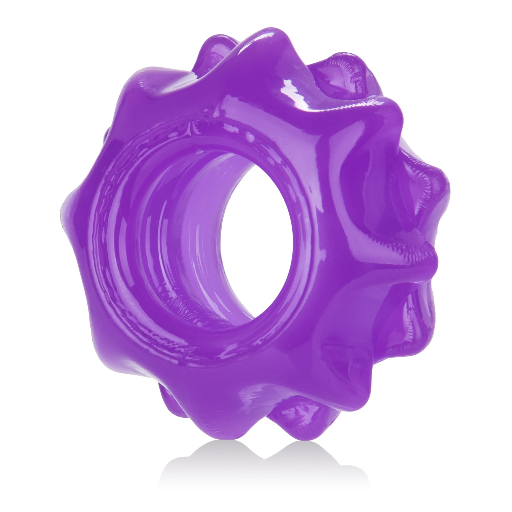 CalExotics Reversible Ring Set - Purple - 3-Ring Support Set
