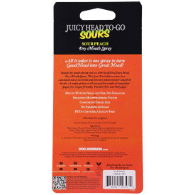Goodhead Juicyhead Dry Mouth Spray to Go - Sour Peach .30 Oz