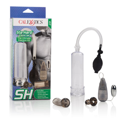 CalExotics Sta-Hard Erector Set – Erection Pump with Clear Cylinder