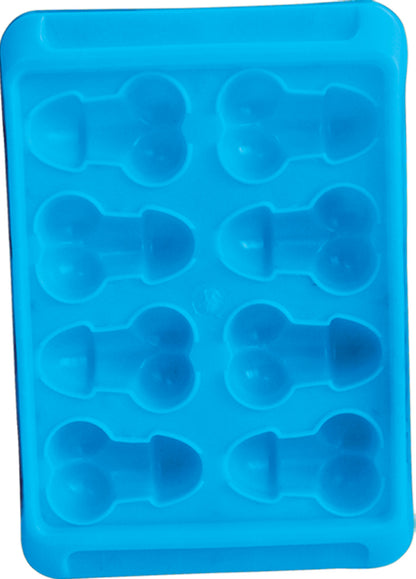 Hott Products Blue Balls Penis Ice Cube Tray – 7" x 5"