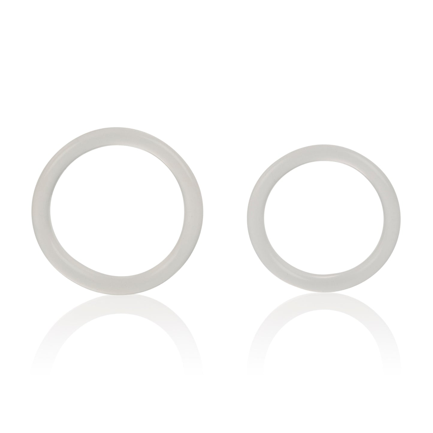 CalExotics Silicone Rings – Multi-Functional Large and X-Large Rings – Clear