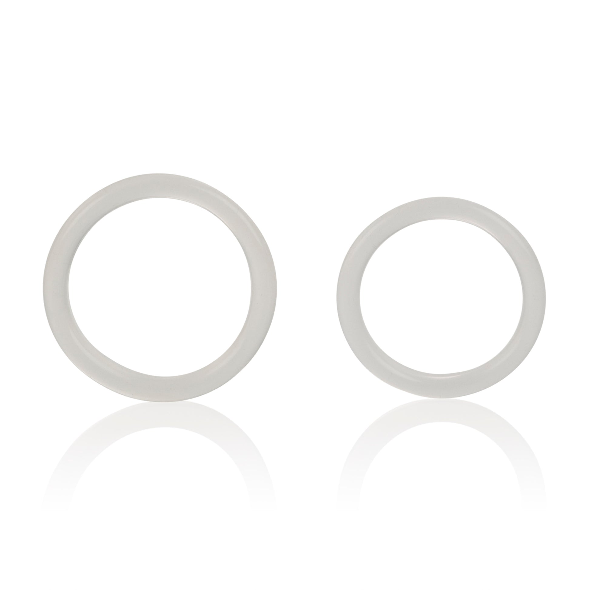 CalExotics Silicone Rings – Multi-Functional Large and X-Large Rings – Clear