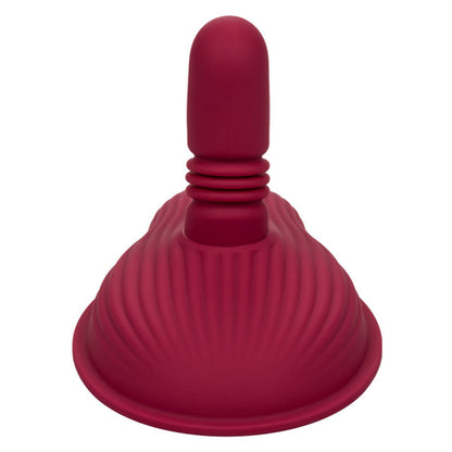 CalExotics Dual Rider Remote Control Massager – Red – Thrusting and Vibrating