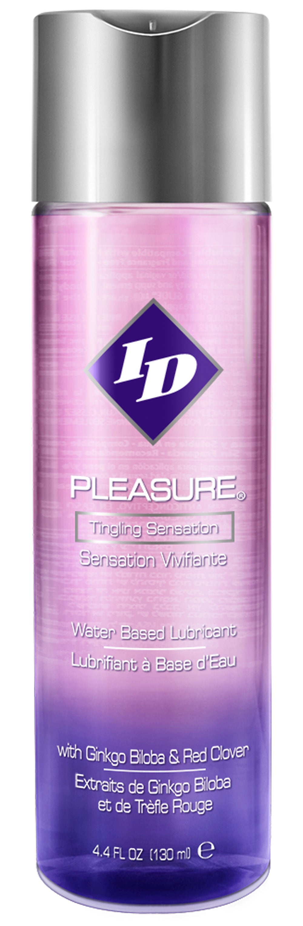 ID Pleasure Water-Based Lubricant with Stimulation – 4.4 Fl Oz