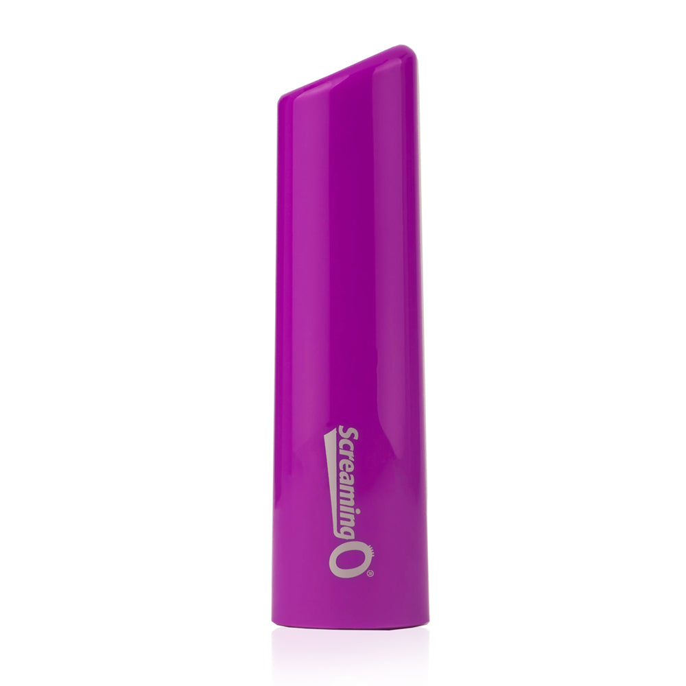 Screaming O Charged Positive Angle Rechargeable Massager - Purple