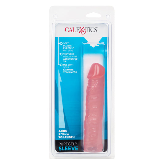 CalExotics Puregel Sleeve – Textured Sensual Sleeve – Pink