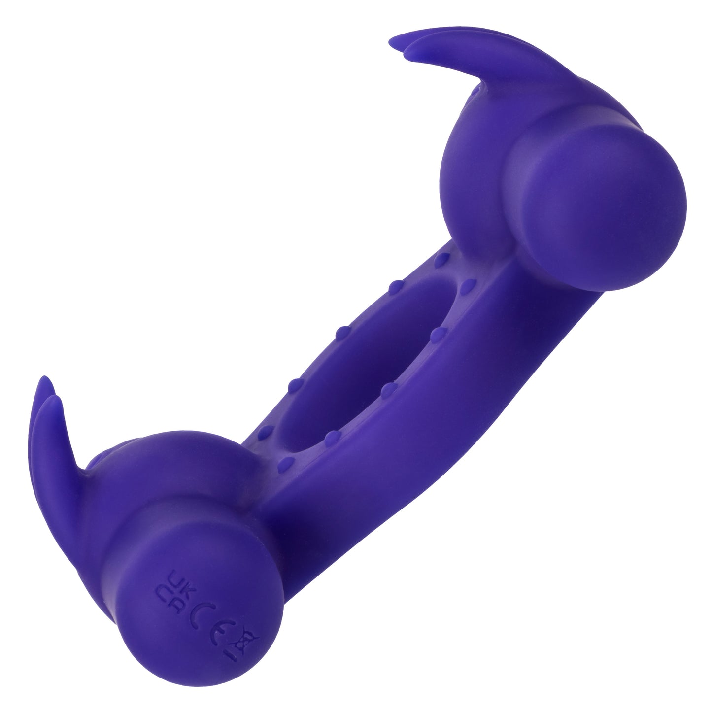 CalExotics Silicone Rechargeable Triple Orgasm Enhancer - Purple