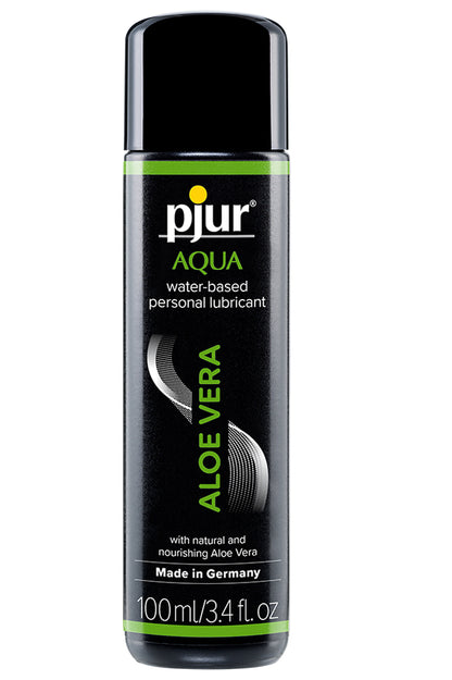 Pjur Aqua Aloe Vera Personal Lubricant - Water-Based - 100 ml