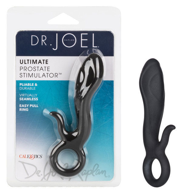 Dr. Joel Kaplan Ultimate Prostate Stimulator - Ergonomically Curved - Black