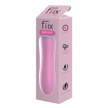 Femme Funn Ffix Bullet Vibrator – Pink – 10 Vibration Modes