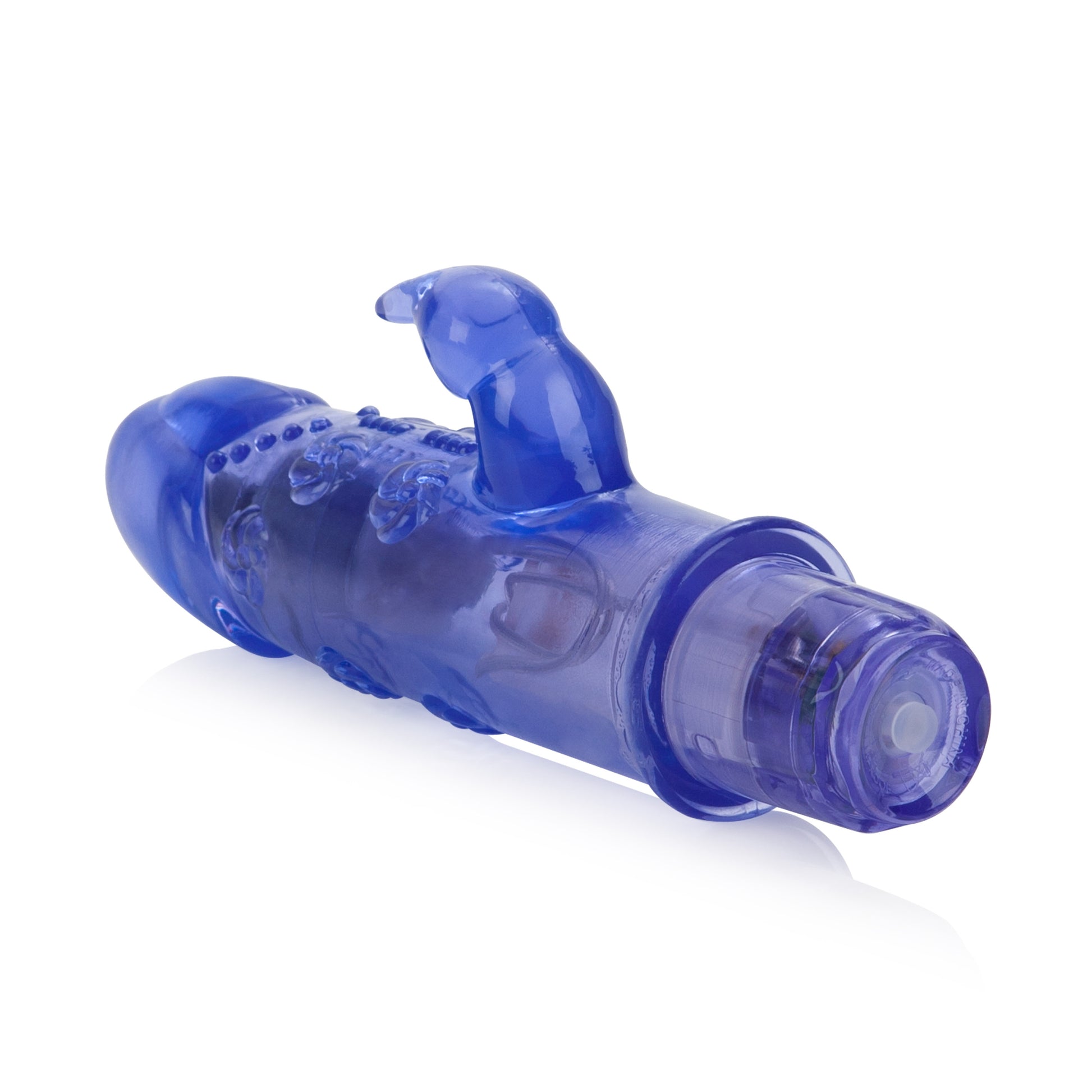 CalExotics First Time Bunny Teaser - Purple Plush Stimulator with 9 Functions