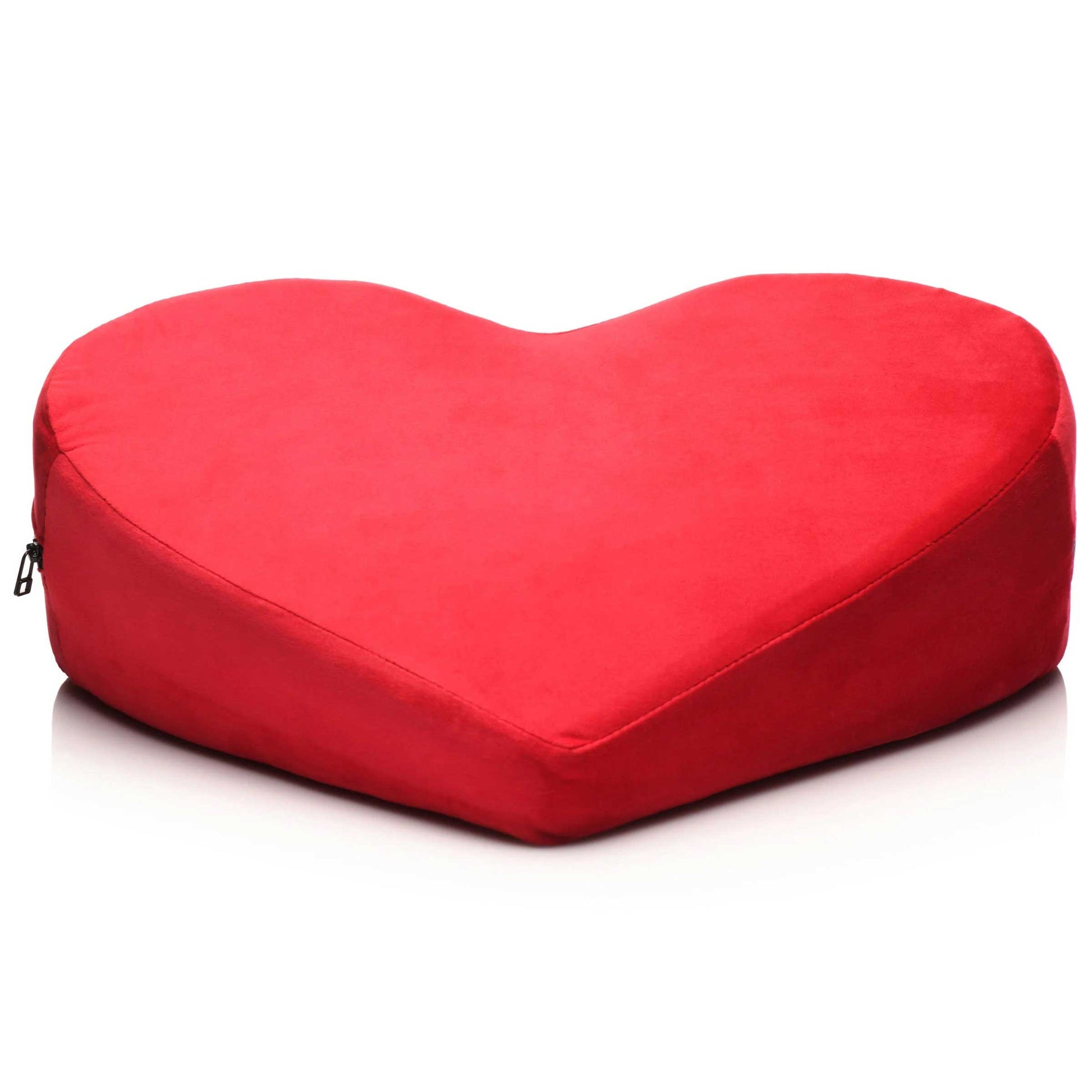 XR Brands Love Pillow Heart Pillow – Red – High-Density Foam Support Cushion