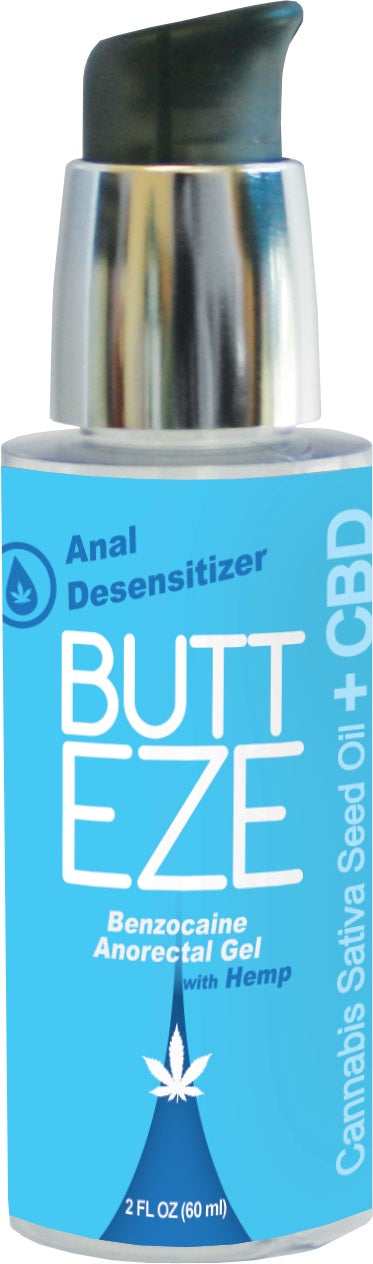 Body Action Butt Eze Anal Desensitizer Gel - 2 Fl. Oz. / 60 ml