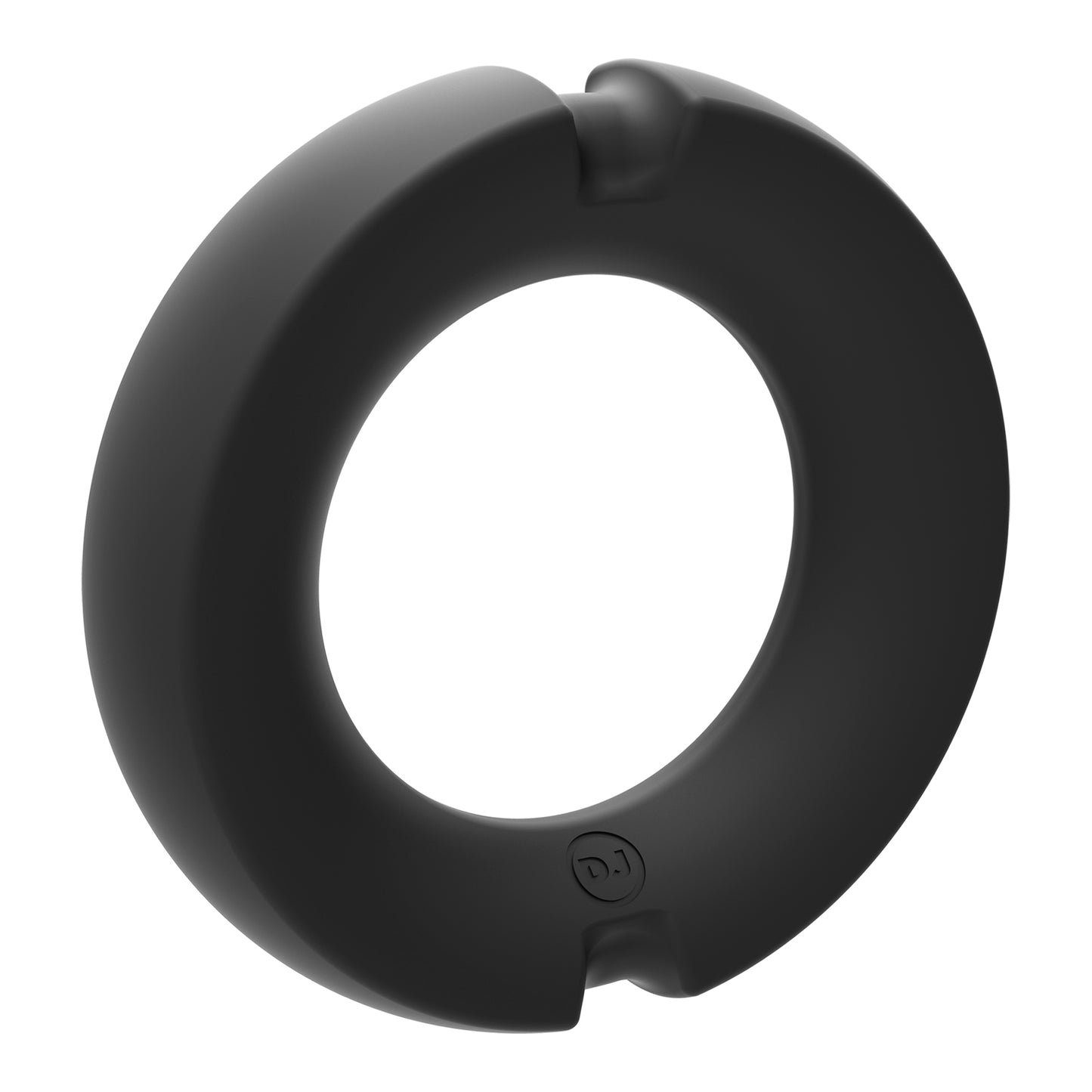 Merci The Paradox Silicone Covered Metal Cock Ring - 50mm - Black