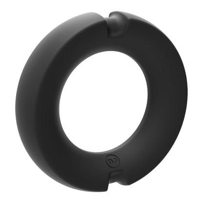 Merci The Paradox Silicone Covered Metal Cock Ring - 50mm - Black