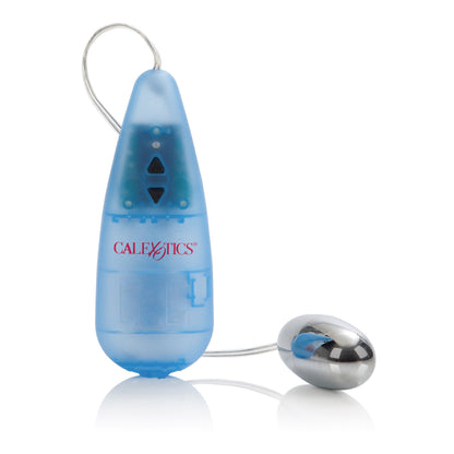 CalExotics Pocket Exotics Impulse Silver Bullet Personal Massager - Blue