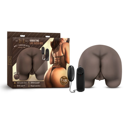 Blush Luscius Tiana Vibrating Life-Sized Ass - Brown