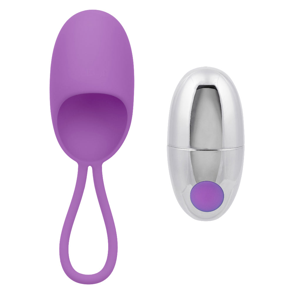 CalExotics Turbo Buzz Bullet Vibrator with Removable Silicone Sleeve – Purple