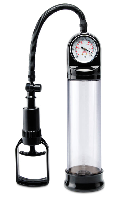 Pipedream Pump Worx Accu-Meter Power Pump - Black
