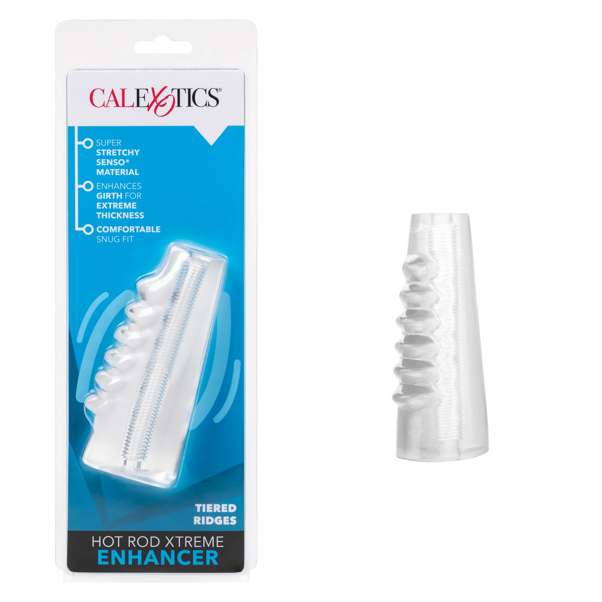 CalExotics Hot Rod Xtreme Enhancer – Clear – Male Enhancer for Girth