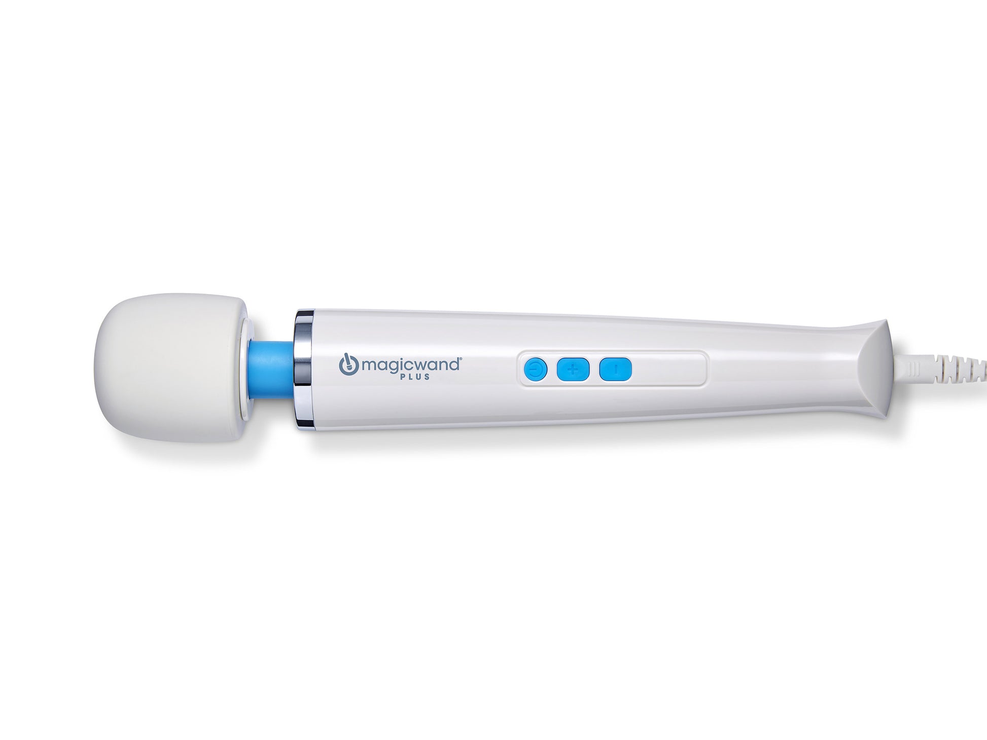 Magic Wand Plus Corded Massager – White – Variable Speed