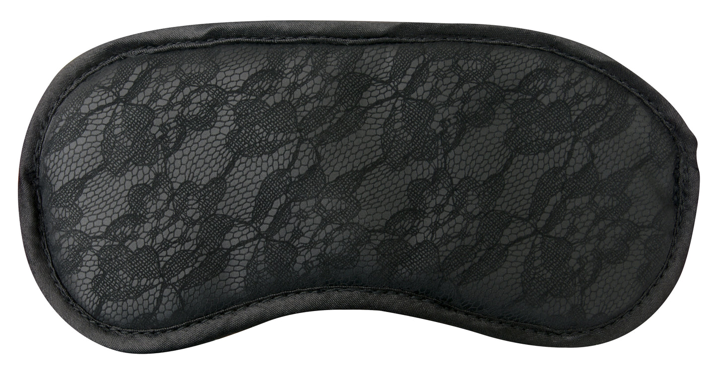 Sportsheets Sincerely Lace Blindfold – Black