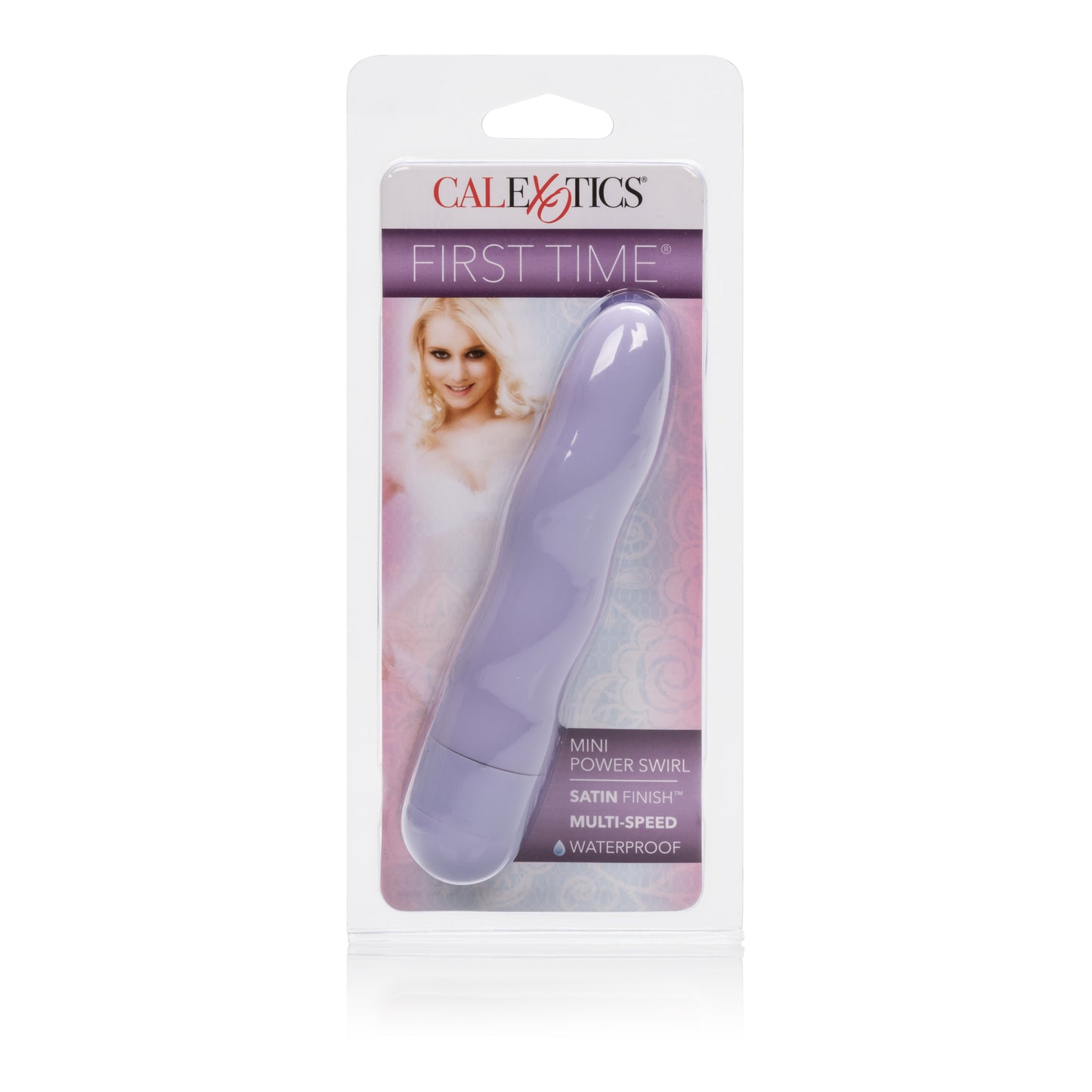 CalExotics First Time Mini Power Swirl Vibrator - Purple