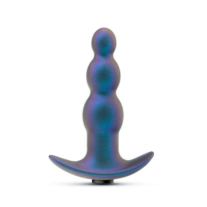 Blush Anal Adventures Matrix Expedition Plug - 10 Vibrating Functions - Lunar Blue