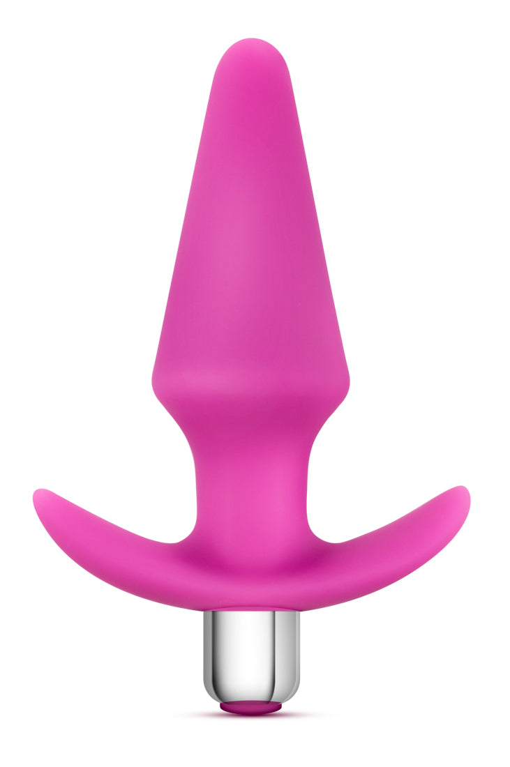 Blush Luxe Discover Anal Plug with Vibrating Bullet – Pink