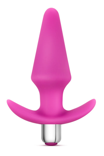 Blush Luxe Discover Anal Plug with Vibrating Bullet – Pink