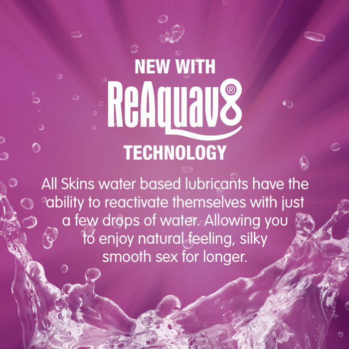 Skins Fruity Water-Based Lubricant – Juicy Mango & Passion Fruit – 4.4oz