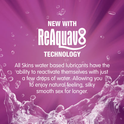 Skins Fruity Water-Based Lubricant – Juicy Mango & Passion Fruit – 4.4oz