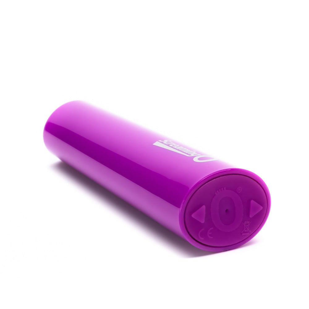 Screaming O Charged Positive Angle Rechargeable Massager - Purple