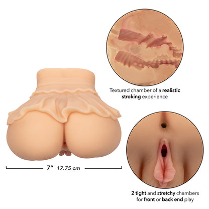 CalExotics Cheap Thrills The Peep Show Girl Heavyweight Stroker – Flesh