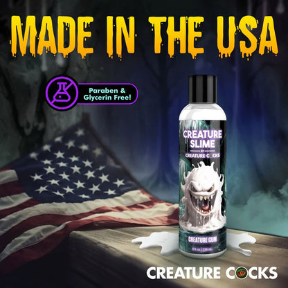 XR Brands Creature Slime Creature Cum Unscented Lubricant - Clear - 8oz
