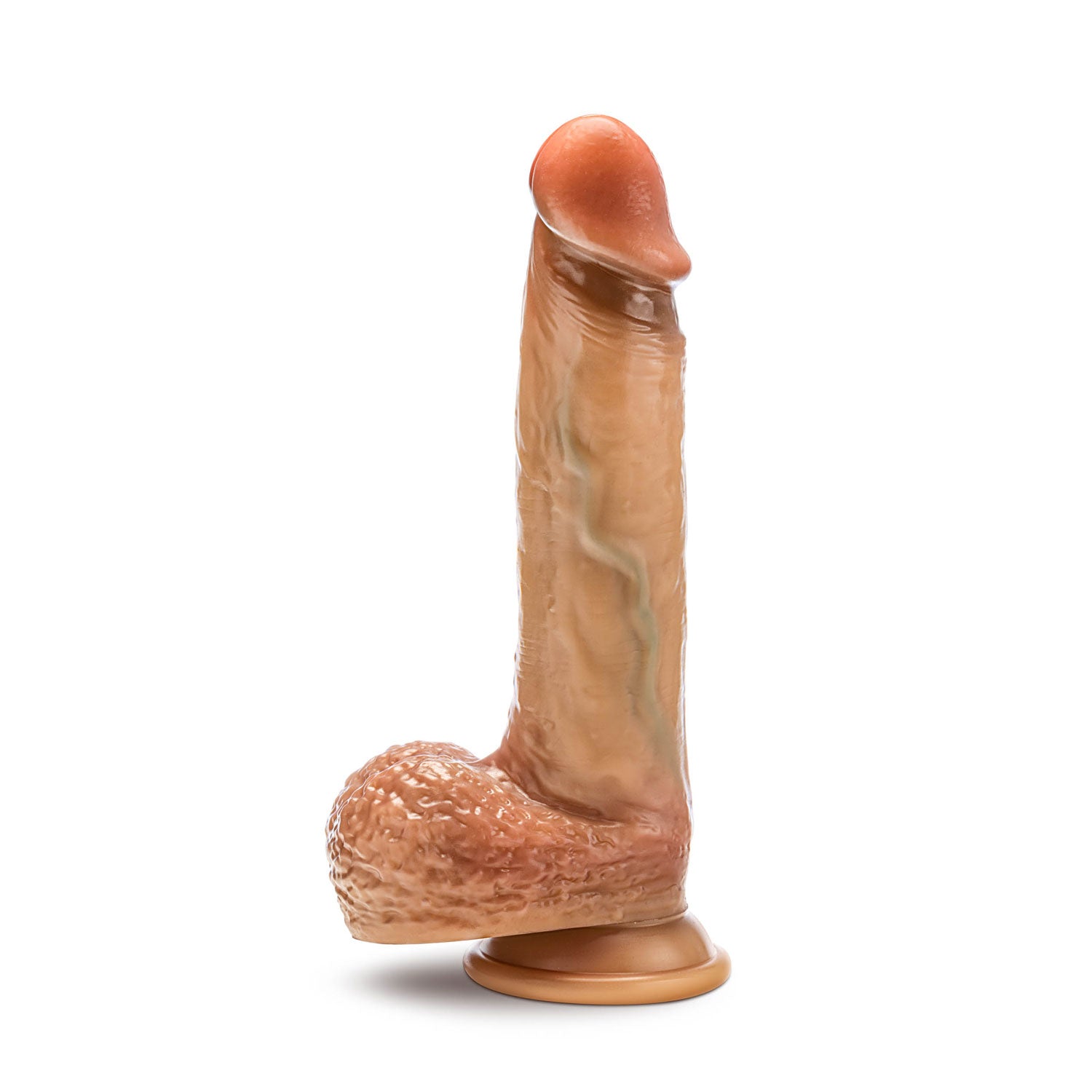 Blush Raphael 9.5 Inch Realistic Dildo with Suction Cup - Tan