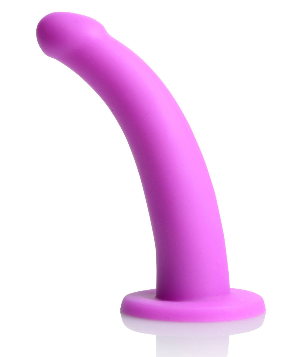 Navigators Silicone G-Spot Dildo with Harness – Purple