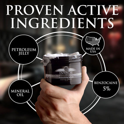 Invade Deep Fisting Cream 8 Oz – Ultra Lubricating Anal Cream – Black