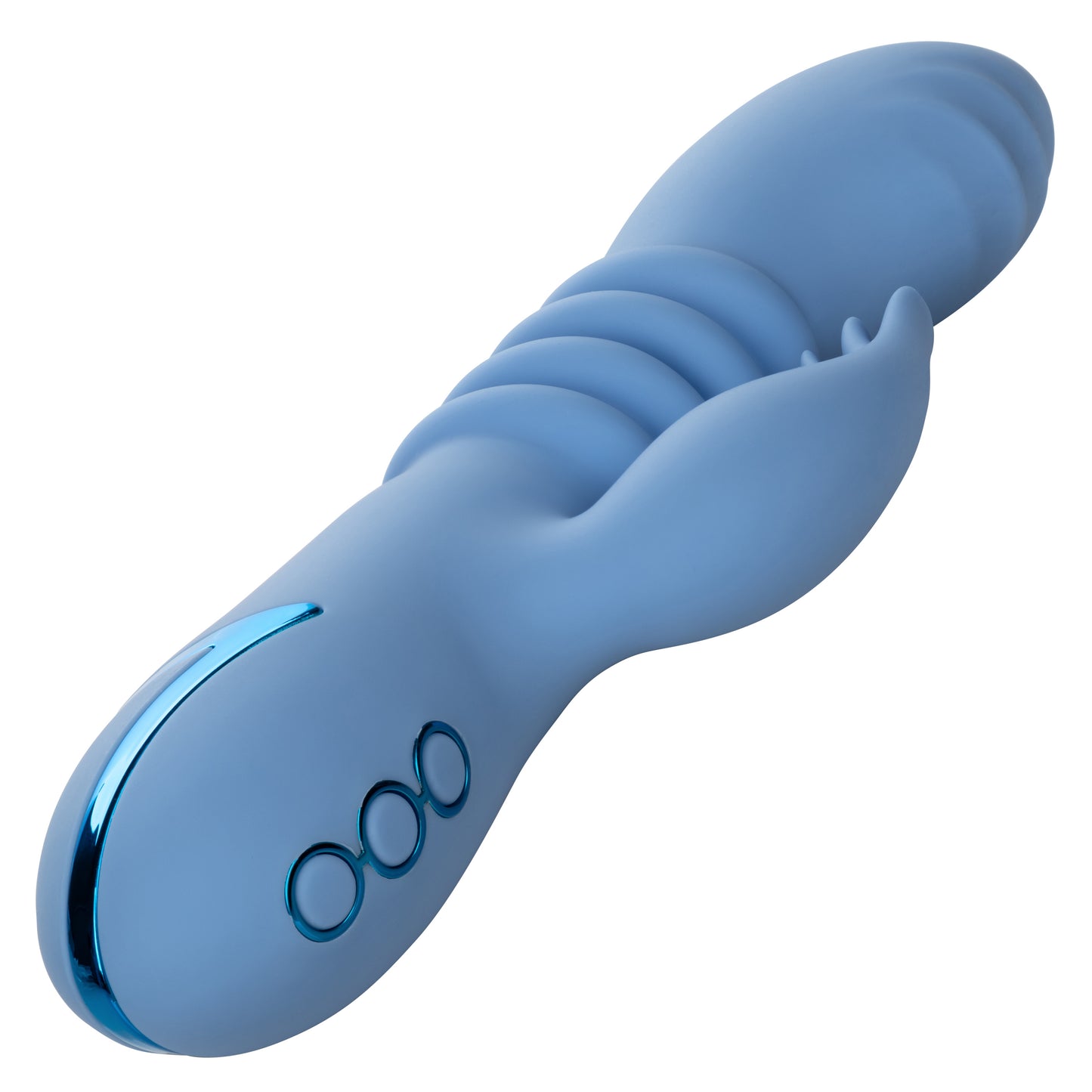 California Dreaming Santa Cruz Coaster - Thrusting G-Spot Vibrator - Body-Safe Silicone - Waterproof