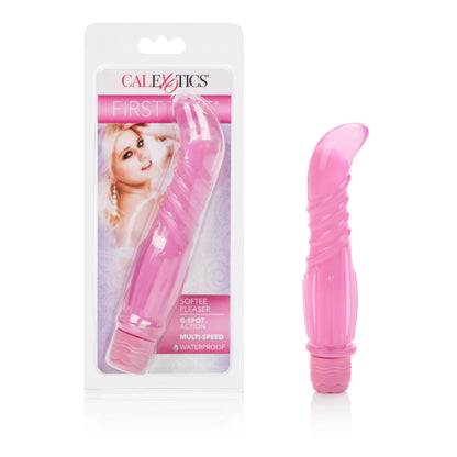 CalExotics First Time Softee Pleaser Vibrator – Pink