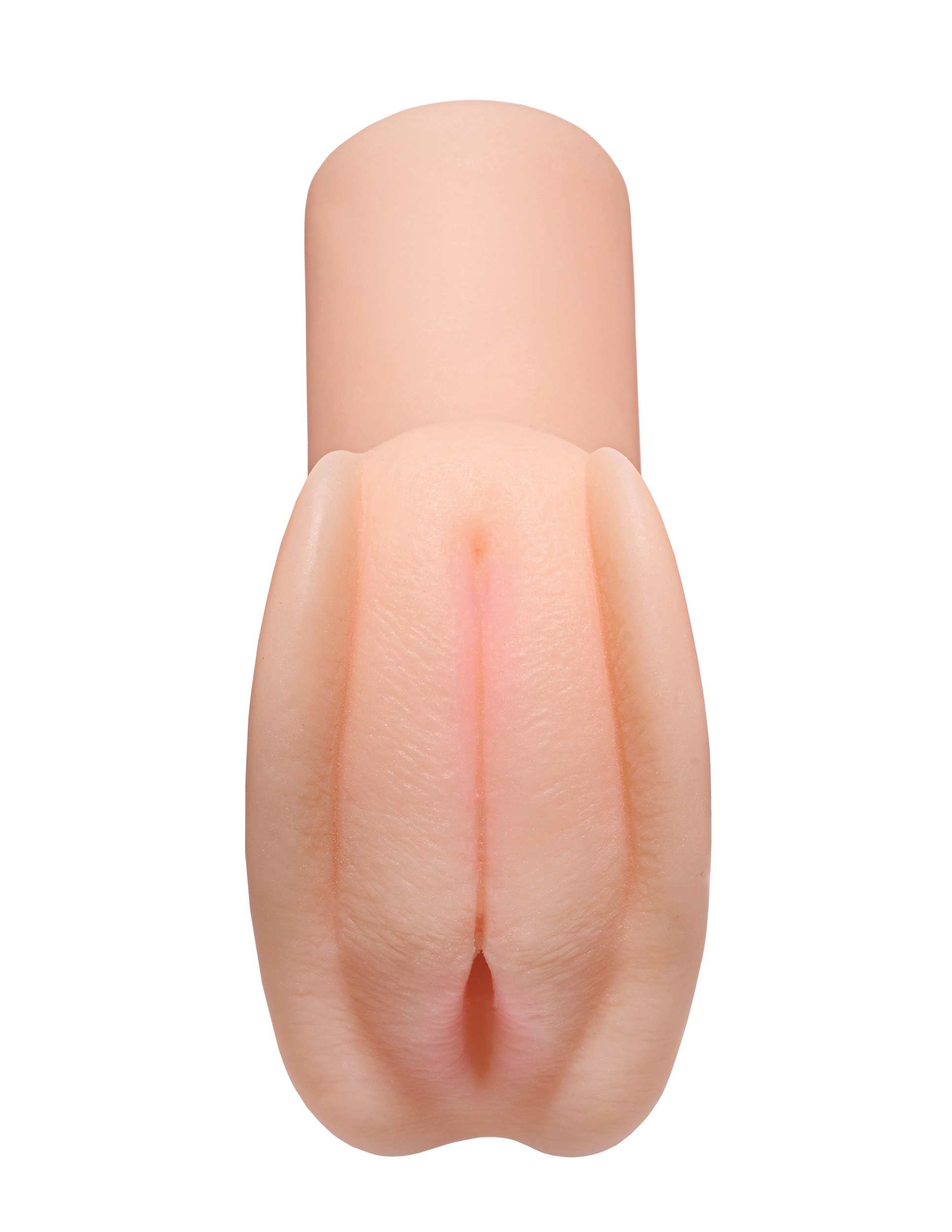 Pipedream Perfect Pussy Pleasure Stroker – Realistic Pocket Stroker – Beige