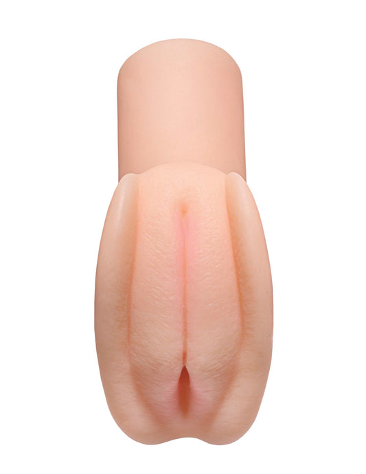 Pipedream Perfect Pussy Pleasure Stroker – Realistic Pocket Stroker – Beige