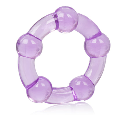 CalExotics Island Rings Beaded Rings Set – Purple – Waterproof
