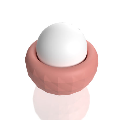 Screaming O Cuties Dotty Egg Vibrator - Dusty Rose - Rechargeable with 10 Functions