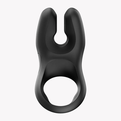 Fun Factory Ns Classic Vibrating Cock Ring - Black - Multi-Function with Clitoral Stimulation