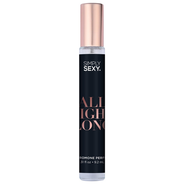 Classic Brands Simply Sexy All Night Long Pheromone Perfume – Floral Vanilla Amber Scent – 0.31oz
