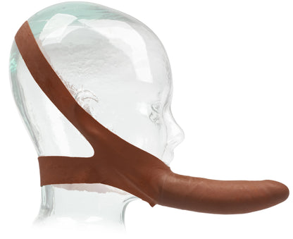 CalExotics Original Accommodator Latex Dong – Brown Oral Stimulation Device